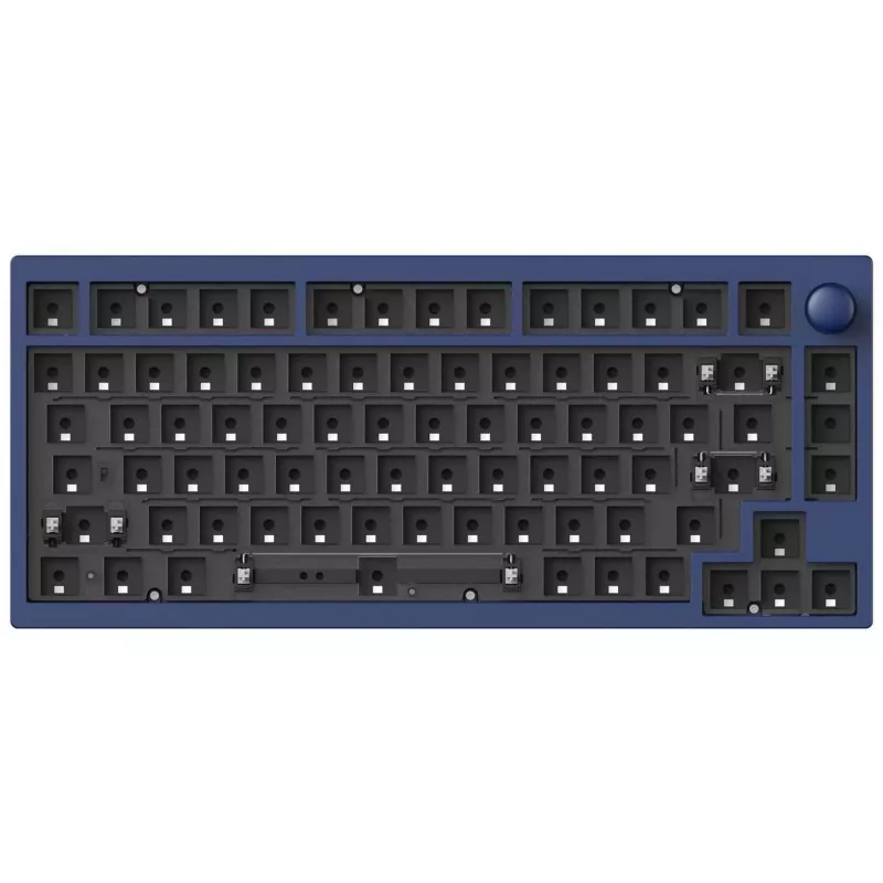 Keychron P1P-O1 75% Lemokey Super Red Switch Navy Blue mechaninė klaviatūra