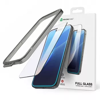 AMAZINGTHING Radix Full Glass stiklinė apsauginė plėvelė iPhone 16 Pro Max