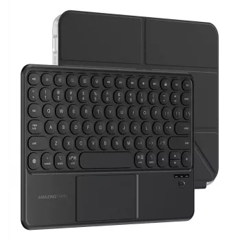 AMAZINGTHING Minimal Case Keylite Combo klaviatūros dėklas, skirtas iPad Air 13 M3/M4 (2025/2026) - juoda