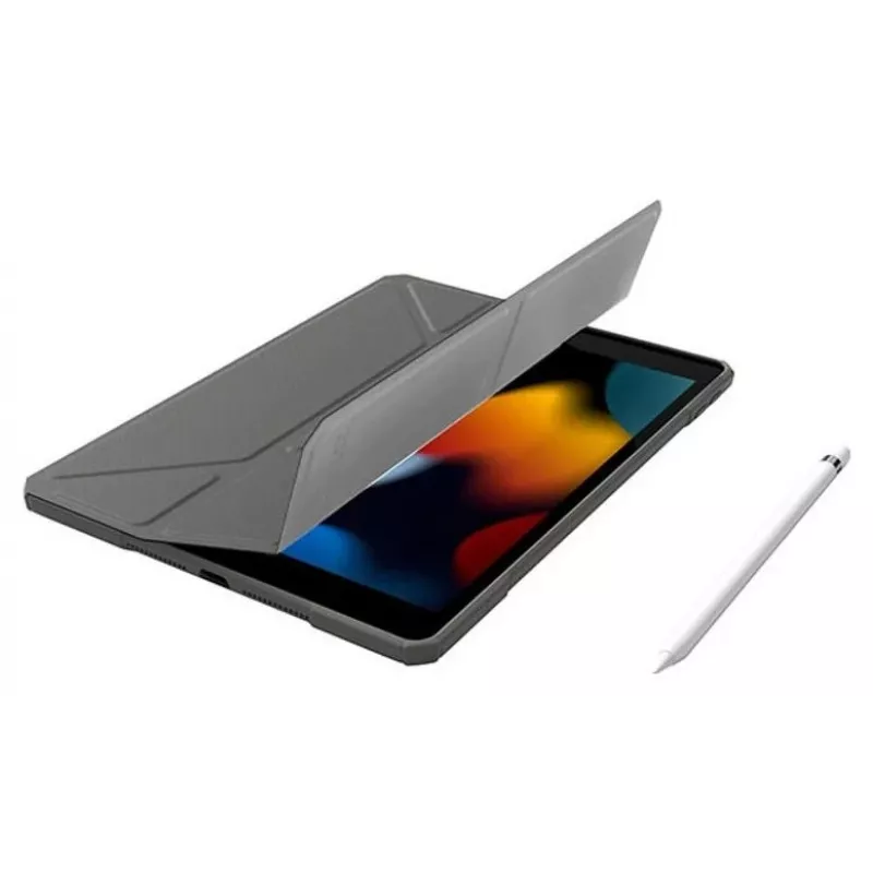 AMAZINGTHING Titan Pro Folio Case, skirta iPad Air 11 M3/M4 (2025/2026) - Pilka