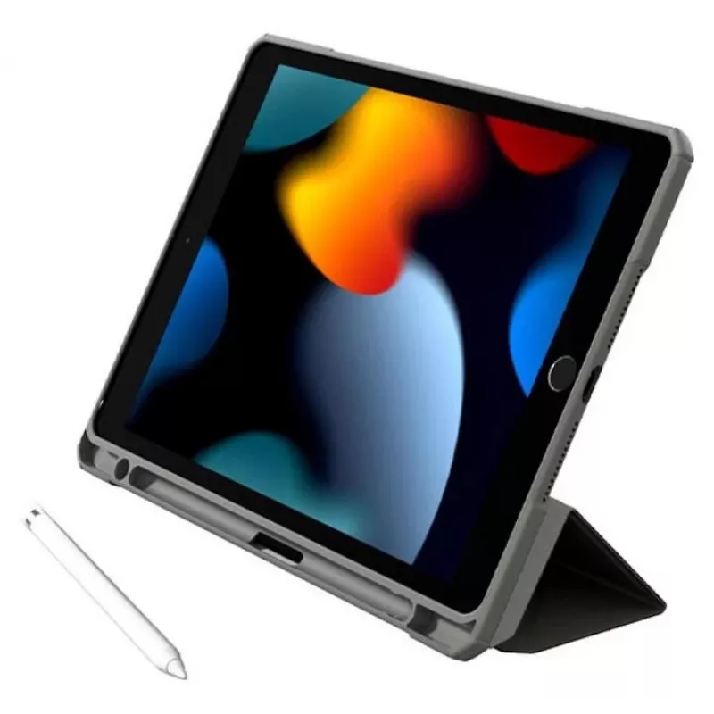 AMAZINGTHING Titan Pro Folio Case, skirta iPad Air 11 M3/M4 (2025/2026) - Pilka