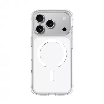AMAZINGTHING Minimal Mag Case, skaidrus, iPhone 17 Pro Max, suderinamas su MagSafe