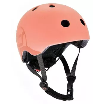 Scoot & Ride Kask S-M Peach Vaikų Daugiafunkcis Šalmas