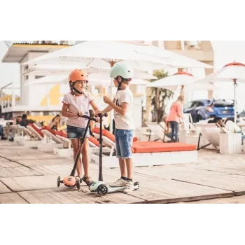Scoot & Ride Kask S-M Peach Vaikų Daugiafunkcis Šalmas