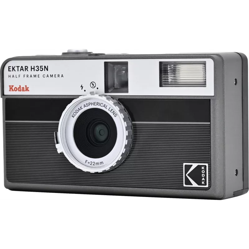 Kodak EKTAR H35N Camera Striped Black