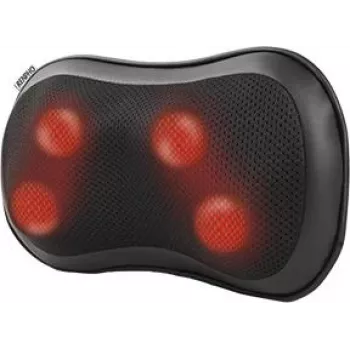 RENPHO Shiatsu masažo pagalvėlė su šildymo funkcija Juoda (RP-NM068)