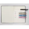 PILOT PEN FriXion Ball 4 4-in-1 trinamasis gelinis rašiklis, juodas korpusas, 0,5 mm itin plonas