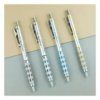 Pentel mechaninis pieštukas 0,5mm Metallic Silver