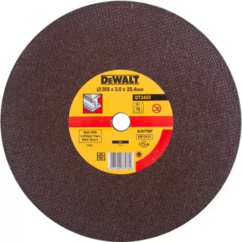 DEWALT EXTREME Metalo pjovimo diskas 355x3.0x25.4mm DW871