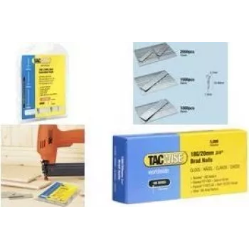 TACWISE 18 Gauge Brad Nails 30 mm Galvanised, 5000 Pieces, Compatible with Pneumatic Brad Nailers - 1 Pack (0397)