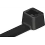HellermannTyton UB200C-B-PA66-BK kabelio raištis 200x4.6mm juodas (100 vnt.)