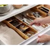Joseph Joseph DrawerStore Bamboo Compact Cutlery Organiser