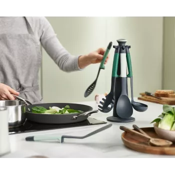 Joseph Joseph Elevate 6-Piece Green Utensil Set - Editions