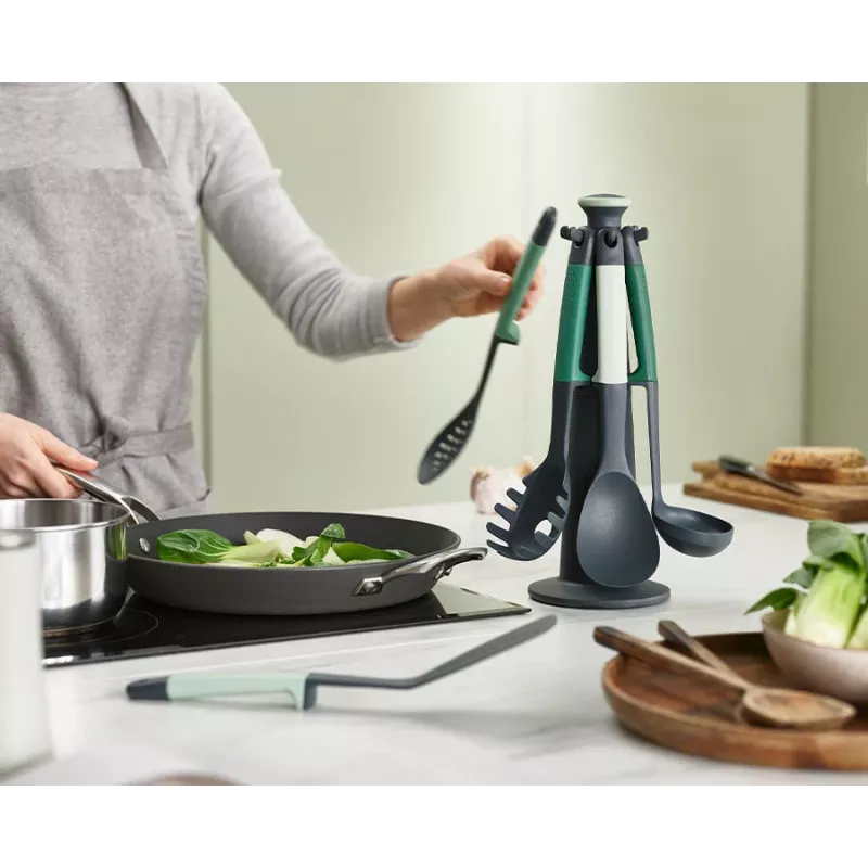 Joseph Joseph Elevate 6-Piece Green Utensil Set - Editions