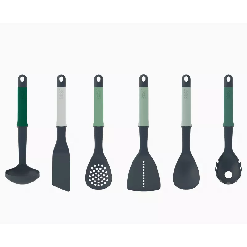 Joseph Joseph Elevate 6-Piece Green Utensil Set - Editions