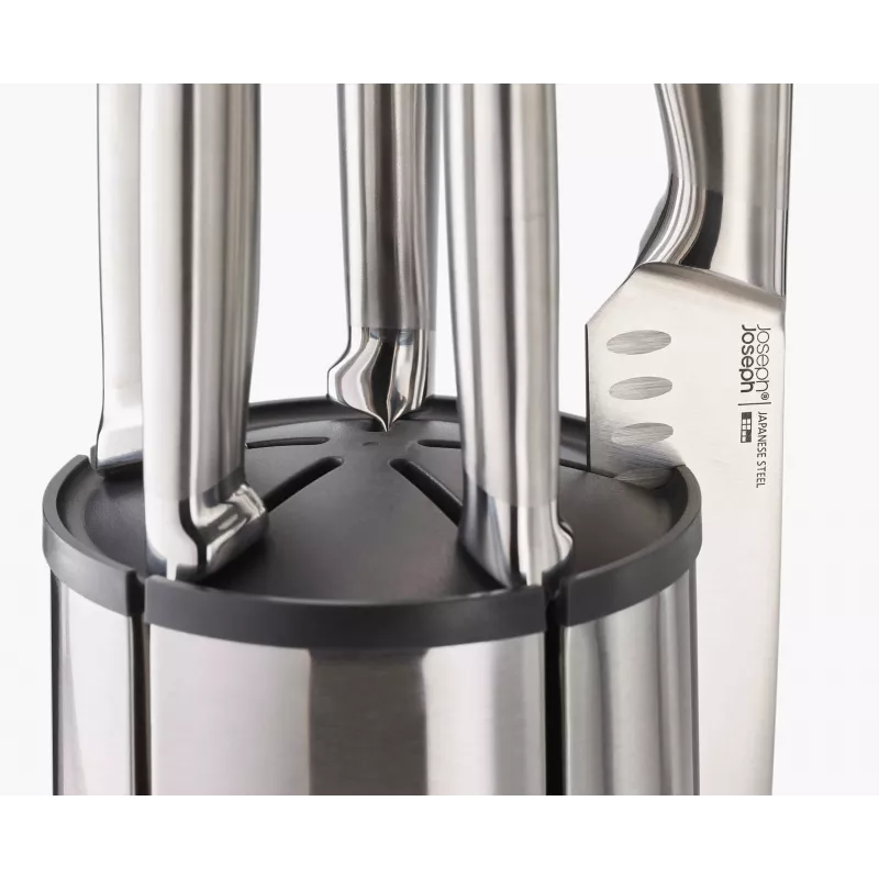 Joseph Joseph Elevate Stainless Steel Knives Carousel 5-Piece Set
