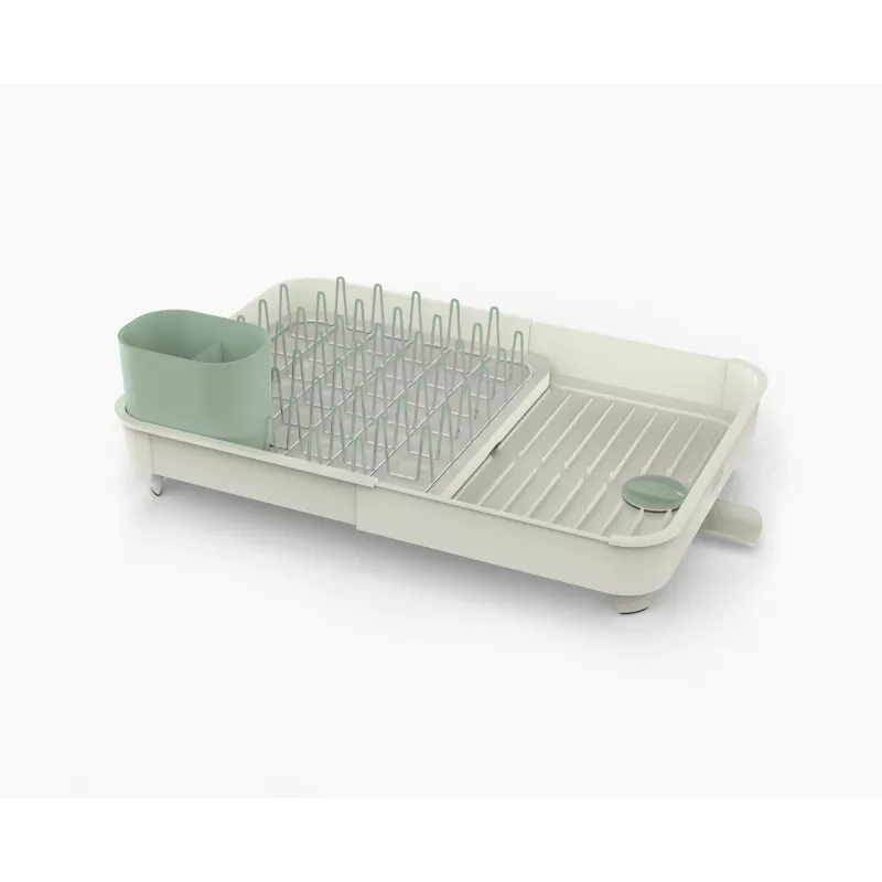Joseph Joseph Extend Stone Green Expandable Dish Drainer