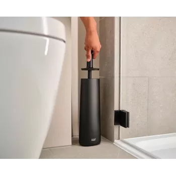 Joseph Joseph Flex 360 Matt Black Tualetinis Šepetys