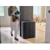Joseph Joseph Tota Twin Luxe 90L skalbinių rūšiuoklis, juodas