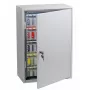 Raktų spinta Phoenix Safe KC0604K – Pilka – 200 kabliukų – raktinis užraktas – 380 x 140 x 550 mm