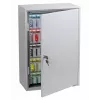 Raktų spinta Phoenix Safe KC0604K – Pilka – 200 kabliukų – raktinis užraktas – 380 x 140 x 550 mm