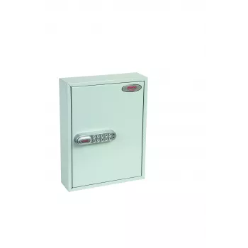 Phoenix Safe KC0601E Raktų spinta – Pilka – 42 kabliukai – Elektrinė spyna – Montuojama ant sienos – 270 x 80 x 350 mm