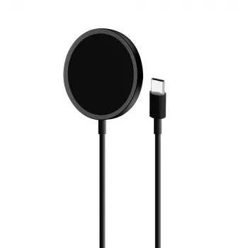 PURO Magnetico MagSafe belaidis įkroviklis 1m juodas