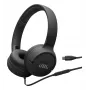 JBL Tune 520C belaidės ausinės ant ausų juodos