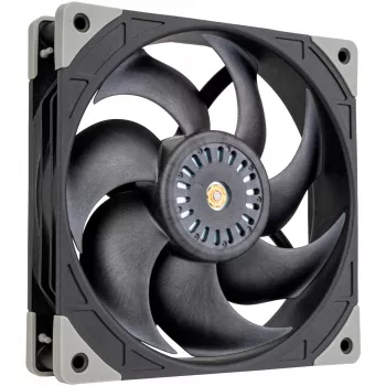 SILVERSTONE TECHNOLOGY SST-FHL140 140mm juodas korpuso ventiliatorius, 4 kontaktų PWM, hidraulinis guolis, 0-1500 RPM, 92,5 CFM
