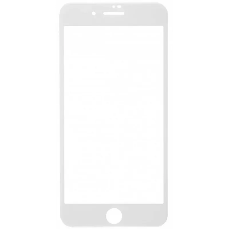 EVELATUS Apple iPhone 7 Plus/8 Plus 2.5D Full Cover Japan Glue Glass Anti-Static White