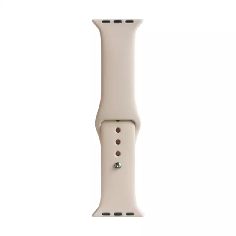 Evelatus Apple Watch 42/44/45mm Silicone Solo Loop Watch Strap (140mm M/L) Pink Sand