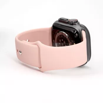 Connect Watch 38/40/41mm Silicone Loop Watch Strap (132mm M/L) Pink Sand