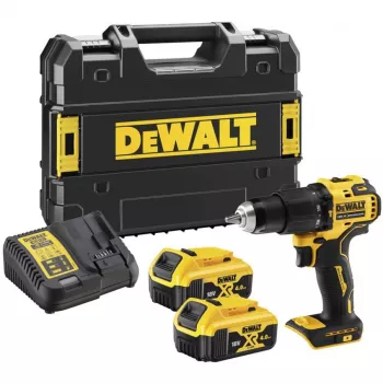 DEWALT DCD709M2T-QW 18V XR bešepetėlis kombinuotas gręžtuvas 2x5.0Ah baterijos TSTAK dėklas