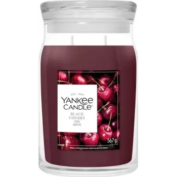 Yankee Candle Signature Black Cherry Large Jar Candle 567g