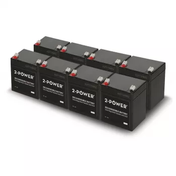 2-Power Replacement Battery Kit Cells Only - 5000 mAh