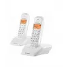 Motorola S1202 DECT belaidis telefono rinkinys 2 vnt Baltas