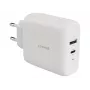 2-POWER Sieninis Įkroviklis PD 20W USB-C ir 12W USB-A