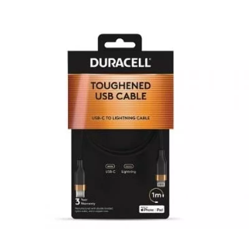 2-Power 1m USB-C į Lightning laidas - Baltas