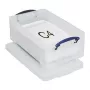Really Useful Boxes 12C Storage Box - 12 Litre - Transparent - Rectangular - Polypropylene - Clip-on Lid