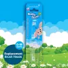 Brush-Baby BabySonic keičiamos šepetėlio galvutės 0-18 mėn. 2 vnt. Baltos
