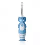 Brush Baby Wild Ones Sonic Toothbrush for Children 0-10 Years, Elephant Design, Grey/White