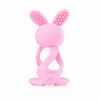 Brush Baby Bobbie Bunny Teether - Rose Pink