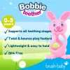 Brush Baby Bobbie Bunny Teether - Rose Pink