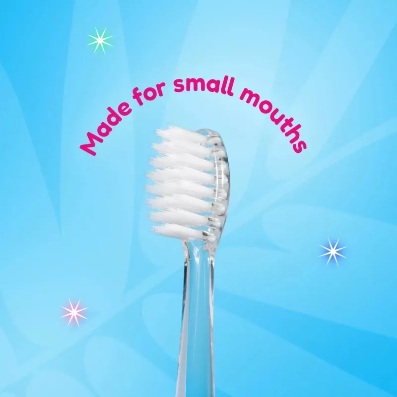Brush-Baby Kidz Sonic Replacement Brush Heads 6+ 4 Pack