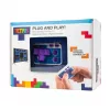 FIZZ CREATIONS Retro Arcade Tetris belaidė plug and play pultelio konsolė