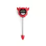OTOTO Hell Done Digital Food Thermometer - Black with Red Accents