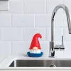 OTOTO Beardy Dish Brush – originalus virtuvės šepečio šepetys su integruota pakabinimo skylute
