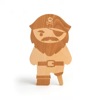 OTOTO Pirate Board Pjaustymo Lentelė ir Peilio Rinkinys