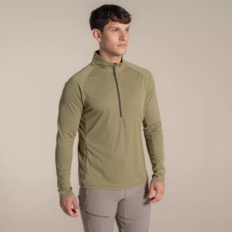 Craghoppers NosiLife SolarShield+ Half Zip Top - Cardamon, Dydis M