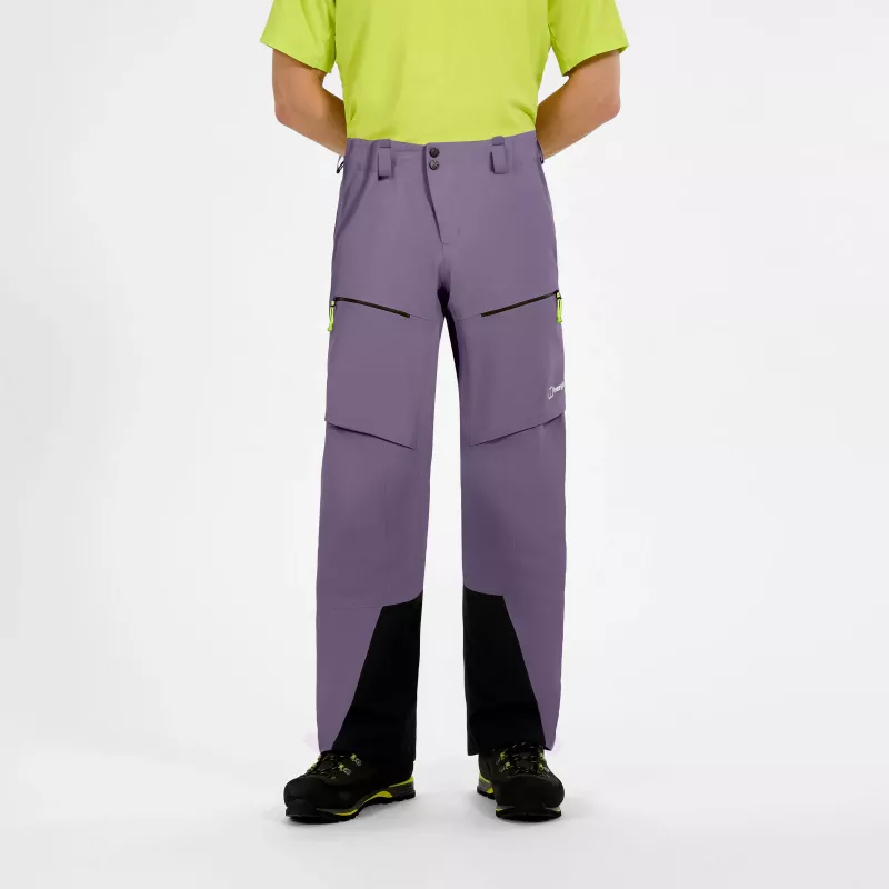 Berghaus Extrem Vanguard GTX vyriškos neperšlampamos kelnės - Purple Planet, dydis L